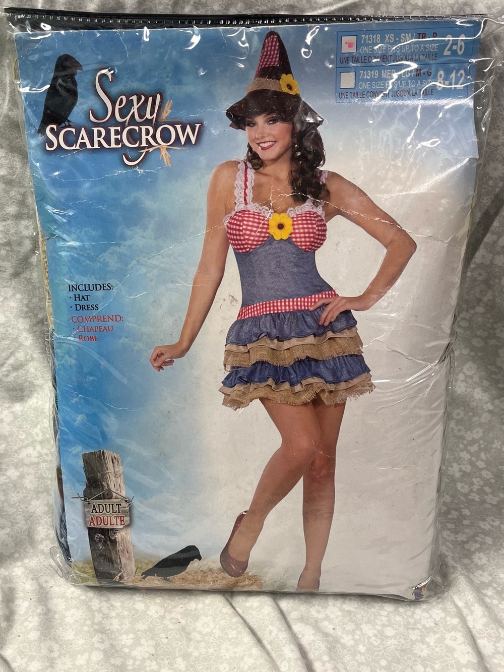 NEW Sexy Scarecrow Costume